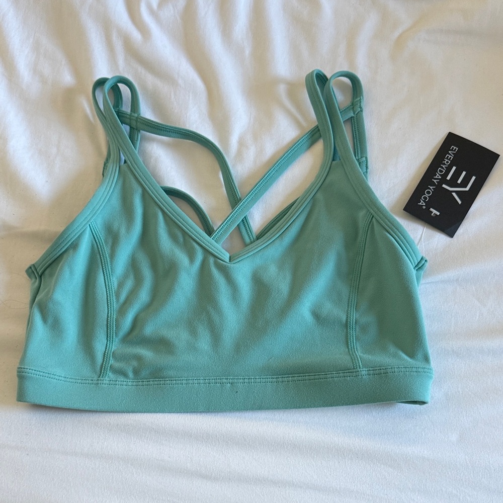 Teal Sports Bra